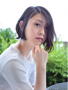 ルエ ヘアメイクバイアクセル(Louer hairmake byAxe-l)の写真/【口コミ平均評価4.9/東口】30・40代から高い支持率♪髪質変化にも対応メニュー豊富で長く通えるサロン☆