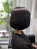 30代40代50代ダークアッシュダークグレージュ透明感白髪ぼかし
