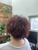 ヘアサロン スタイリスタ(hair salon stylista)&nbsp;赤系で染める