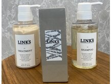 リンクス(LINK’S)の雰囲気（linksオリジナルシャンプー＆トリートメント♪）