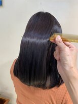 アズール 草加(azule)&nbsp;大人気♪髪質改善カラー　バイオレットブルー[草加／草加駅東口]