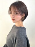 大人ショートボブ