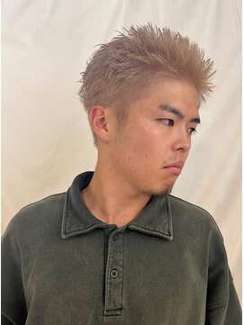 ミモザワークス(Mimosa Works) スパイキーショート/ホワイトミルクティ