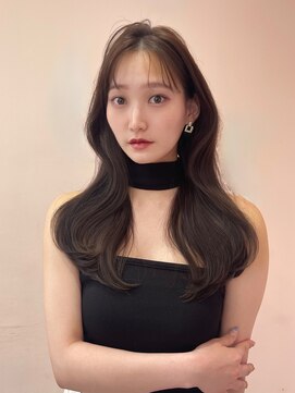 ボタン シブヤ(VOTAN SHIBUYA) ウェーブヘア/内巻き/セミロングヘア/垢抜け/小顔/20代