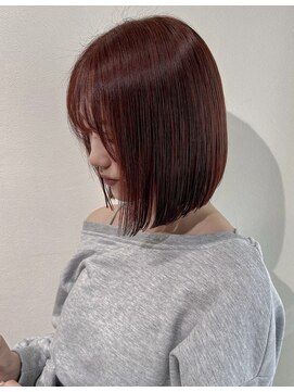 ゼスト 中野店(ZEST) 【ZEST中野/武田智海】ブリーチなしでオレンジブラウン