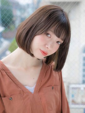 リリアン 表参道(relian) 縮毛矯正でまとまるボブに！