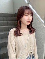 ローレンジウ(LOREN JU)&nbsp;透明感髪質改善ベージュダブルカラーミルクティーグレージュ