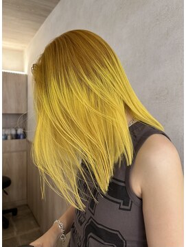 ハイプ(HYPE) 【hype田中智大】イエロールーツカラー（イエロー＋ブラウン）