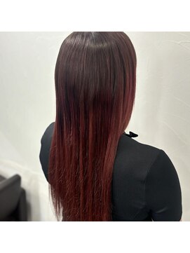 プルエクステのお店ネクスト(NEXT) #プルエクステ#赤髪#レッド