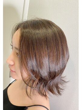 匠 美容室 ゆる巻きでナチュラルヘア