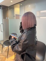 ジーナ  札幌大通(Zina)&nbsp;美髪＊切りっぱなしボブ＊ラベージュ＊髪質改善＊Zina札幌大通