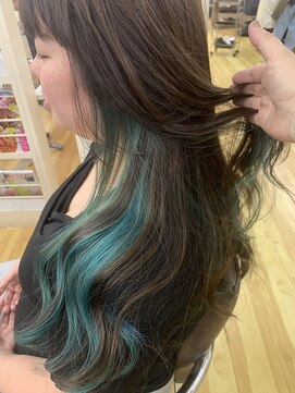 ヘアーサロンイーグル(Hair Salon Eagle) ターコイズグリーン