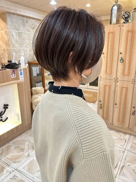 シャンティ 平岸店(Shanti) シルエット◎束感ショートヘア☆マサモトヒロキ