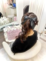 リアン 八幡筋店(lien)&nbsp;あみかちゅ×サイドポニー♪