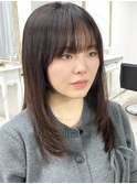 小顔顔周り　レイヤー　髪質改善　博多美容室