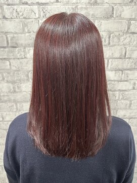 イリエヘア 川口(irier hair) 艶髪☆ピンクブラウン