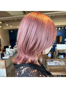 ミルシンク(1005mille cinq) ペールピンク/くびれヘア