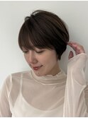 ●杉浦ミニウルフレイヤーカット顔周り前髪韓国ショートボブ11