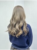 1ブリーチで出来るヘーゼルベージュカラー