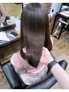 ヘアメイク シュシュ(Hair make chou chou) 髪質改善/髪質改善トリートメント/艶髪/髪質改善ストレート