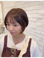 ルナバイルヴェール(LUNA by LeVert)&nbsp;うる艶ショート★イヤリングカラー赤