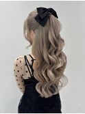 華やかお呼ばれヘア◎ハーフアップ