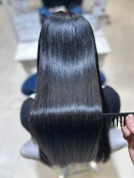 アルブル エト シミー(Arbre et chimie) クラゲヘアー/小顔に見せるヘア/ココアベージュ/東村山