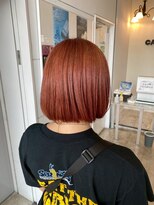キャパ(CAPA)&nbsp;切りっぱなしオレンジボブ