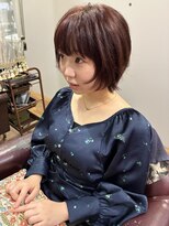 ウィーク 梅田(UiiC)&nbsp;顔まわりレイヤーボブ 【 uiic stylist rira 】