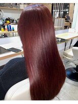パッセージ ダブリュー 八幡山(hair make passage .w) レッドブラウン