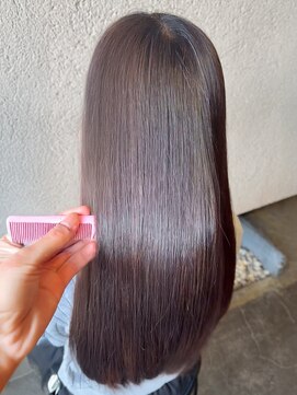 サラジュ 仁川店(SARAJU) 【Wカラー特化】森山担当 Wカラー履歴髪にカラー×ブラウン