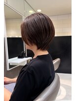 クラメール 黒崎コムシティ店(Kraemer)&nbsp;くびれショートボブ×グレージュ ブラン