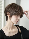 表参道髪質改善カラー顔周りレイヤーボブアッシュグレージュ40代