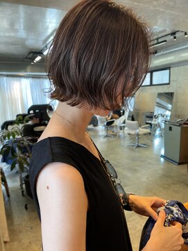 エインアンリー 明治神宮前(AIN.ANLY.) ボブパーマ、ボブニュアンスパーマ、ボブ毛先パーマ