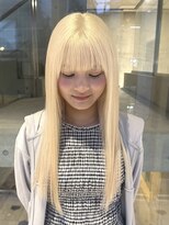 ヲタク 渋谷 代官山 恵比寿(wotaku.) ブロンド抜きっぱなしブリーチハイトーンケアブリーチ金髪ロング
