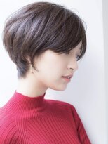 ファチュール(fAture.)&nbsp;タートルに似合う　40代　小顔　愛され　ショートボブ　西宮北口