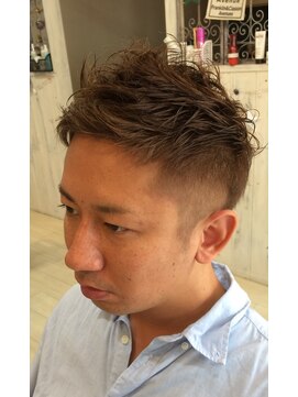 美容室 ウララバイアンジェ(ULaLa by Ange) メンズカラー+カット