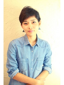 トヌコア ルア 下北沢店(TONUKOA RUA) 【TonukoaRua】大人可愛い小顔マニッシュショート