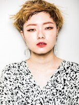 カッファ 東銀座(CUFFA)&nbsp;【CUFFA】無造作カールデザインカラー大人ボブ東銀座築地新富町