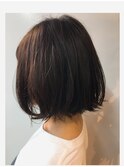 切りっぱなしボブ