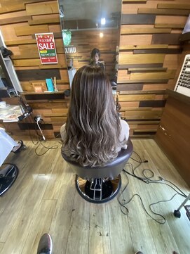 ユニキス 泉店(HAIR&MAKE UNIXIS) バレイヤージュ