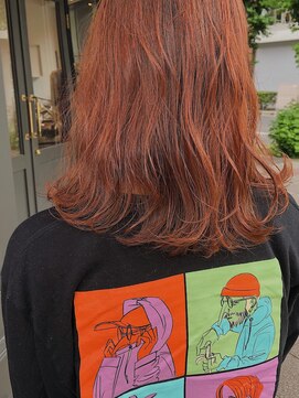 ヘアーアイスカルテット(HAIR ICI QUARTET) オレンジカラー