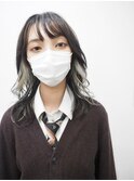 ♪Coni♪黒髪卒業/インナーカラー/ホワイトカラー