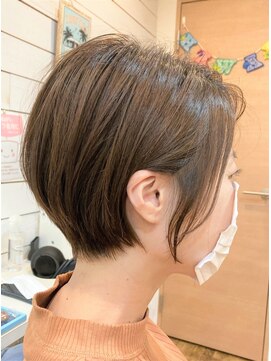 ラニハナクドウ(lanihana.kudo) +＊～耳掛け丸みショート～＊+