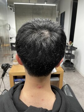 シェル 吉祥寺(shell) ツーブロック刈り上げスタイル/黒髪短髪