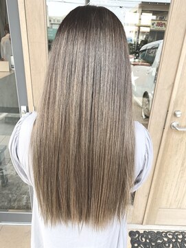 トリニティ(trinity) ブリーチダブルカラー・サンドベージュ・ミルクティーカラー