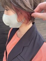 ヘアラウンジ アングゥ(hair lounge ungu) グレー×ピンク