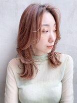 アイティーバイアルバム 八王子店(IT by ALBUM) レイヤーカット_チョコレートプリカール大人ガーリー_38887