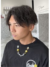 レボ(Revo) センターパートにツイストスパイラル!