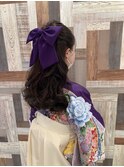ヘアセット　成人式/卒業式